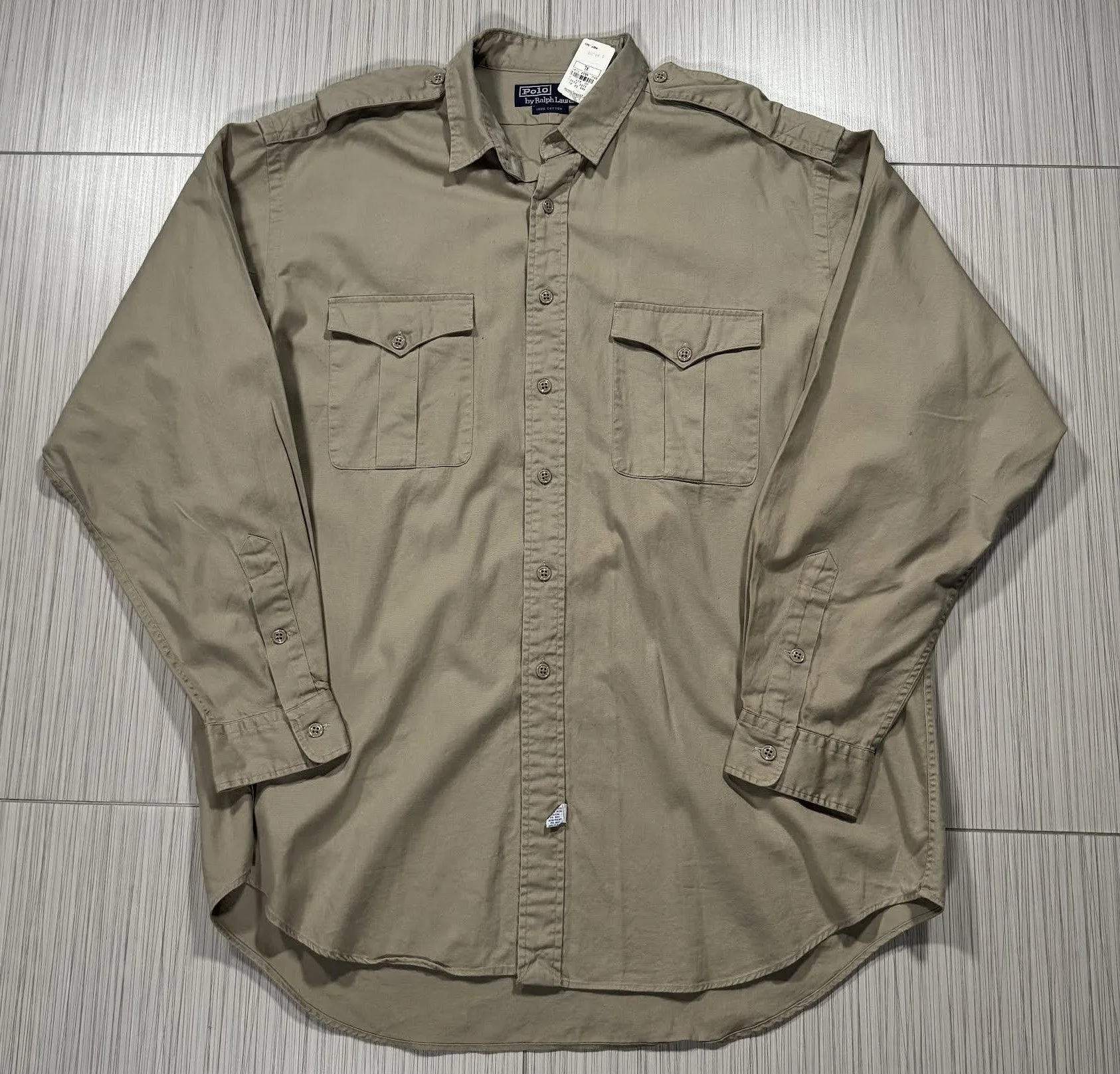 Vintage Polo Ralph Lauren Key West Button Down Shirt (Size XL) NWT